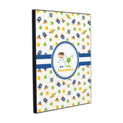 Boy's Space Themed Wood Prints (Personalized)