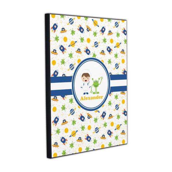 Boy's Space Themed 16x20 Wood Print - Angle View