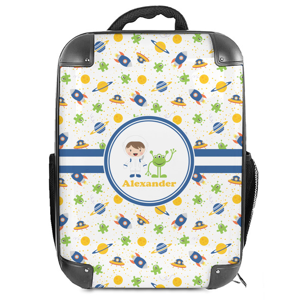 Custom Boy's Space Themed Hard Shell Backpack (Personalized)