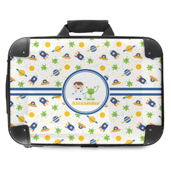 Boy's Space Themed Hard Shell Briefcase - 18" (Personalized)