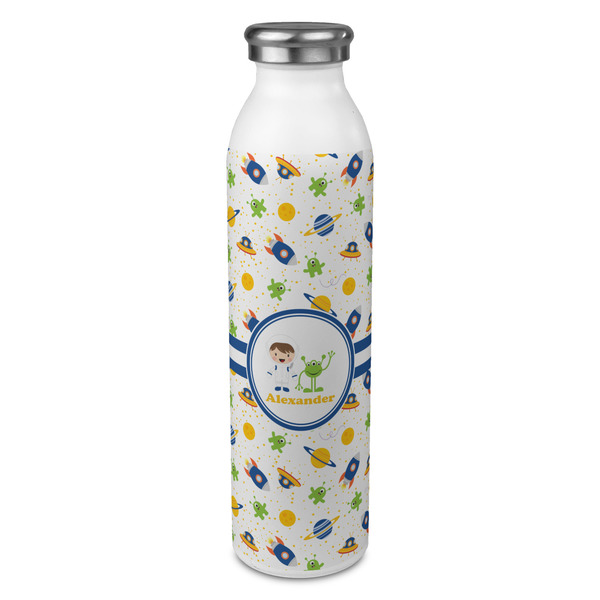 Custom Boy's Space Themed 20oz Stainless Steel Water Bottle - Full Print (Personalized)