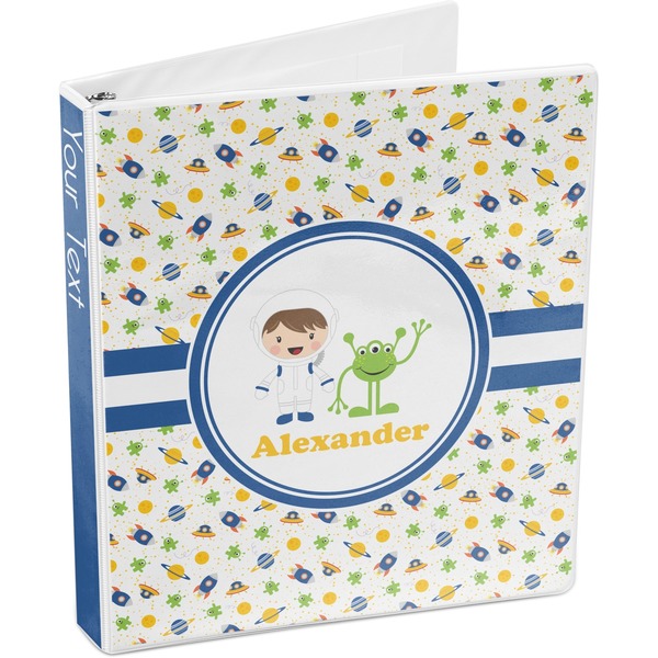 Boy's Space Themed 3-Ring Binder 3/4 - Main