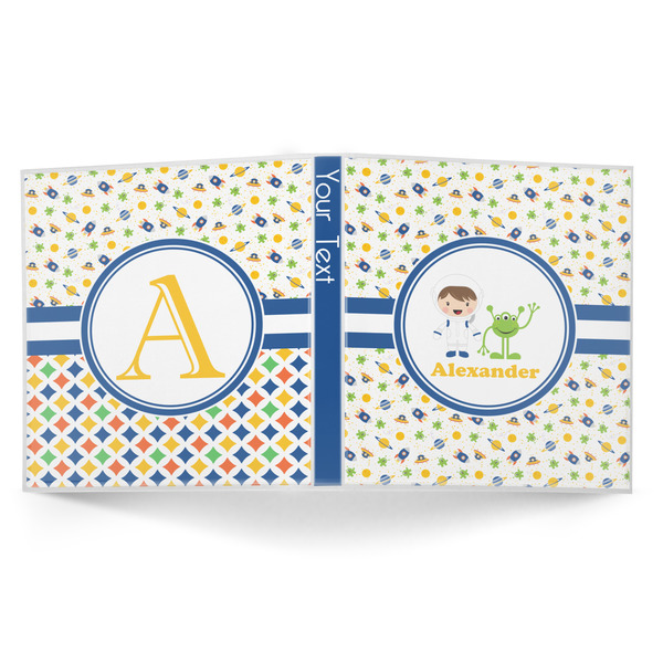Boy's Space Themed 3-Ring Binder Approval- 1in
