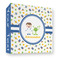 Boy's Space Themed 3 Ring Binders - Full Wrap - 3" - FRONT