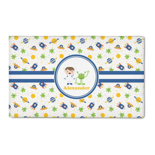 Custom Boy's Space Themed 3' x 5' Indoor Area Rug (Personalized)