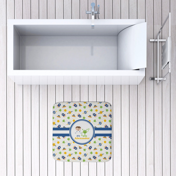 Boy's Space Themed 48x48 Foam Memory Mat - LIFESTYLE