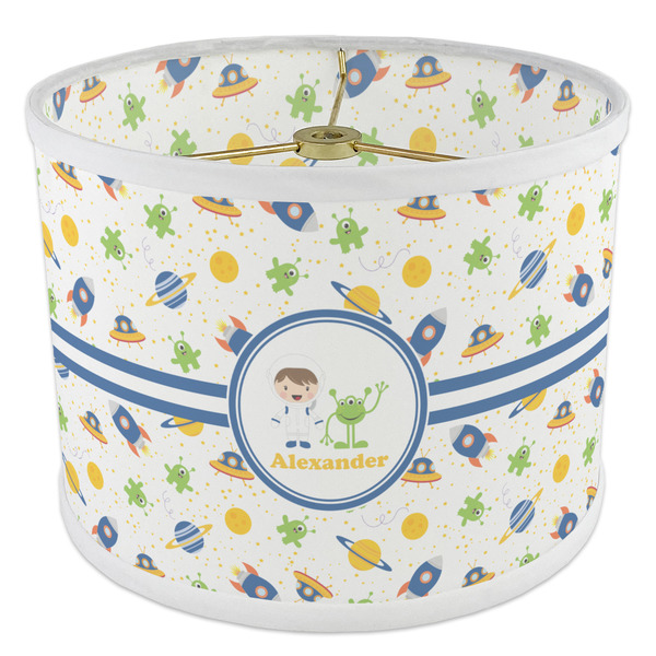 Boy's Space Themed 8" Drum Lampshade - ANGLE Poly-Film