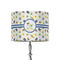 Boy's Space Themed 8" Drum Lampshade - ON STAND (Fabric)