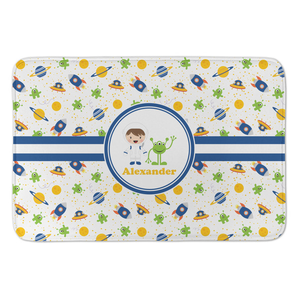 Custom Boy's Space Themed Anti-Fatigue Kitchen Mat (Personalized)