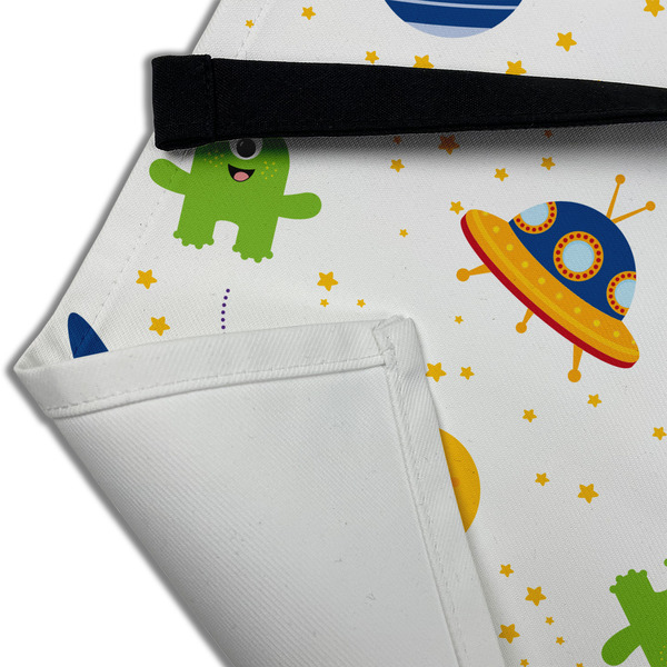 Boy's Space Themed Apron - (Detail)