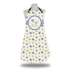 Boy's Space Themed Apron w/ Name or Text
