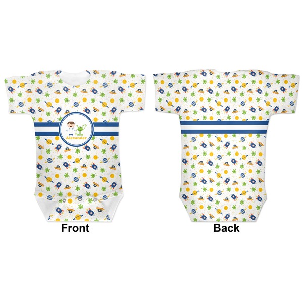 Boy's Space Themed Baby Bodysuit Approval