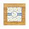 Boy's Space Themed Bamboo Trivet with Ceramic Tile Insert (Personalized)