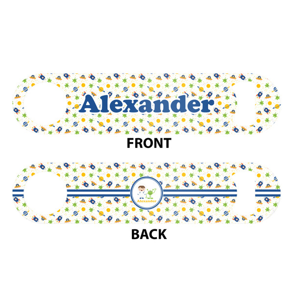 Boy's Space Themed Bar Bottle Opener - White - Approval