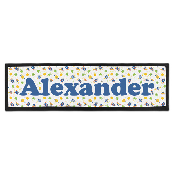 Custom Boy's Space Themed Bar Mat (Personalized)