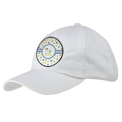 Boy's Space Themed Baseball Cap - White (Personalized)