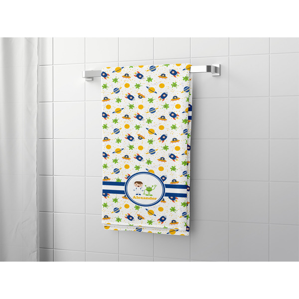 Boy's Space Themed Bath Towel - LIFESTYLE
