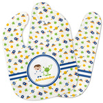 Boy's Space Themed Baby Bib w/ Name or Text