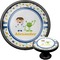 Boy's Space Themed Cabinet Knob (Black) (Personalized)