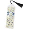 Boy's Space Themed Bookmark with tassel - Flat