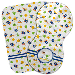 Boy's Space Themed Burp Cloth (Personalized)