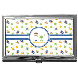 Boy's Space Themed Business Card Case