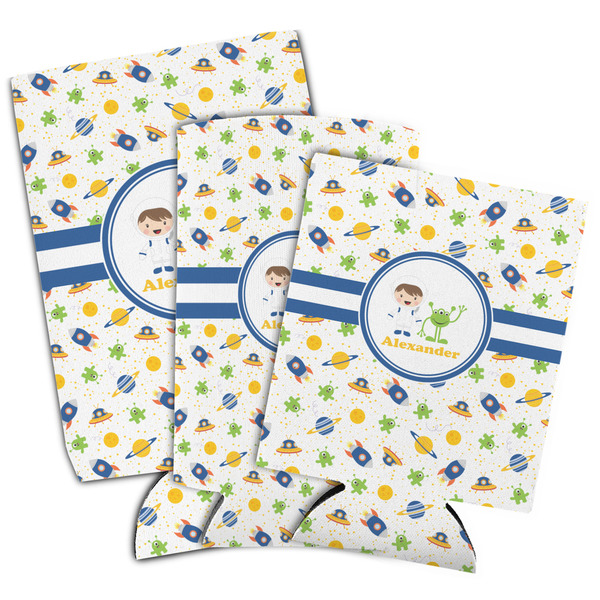 Boy's Space Themed Can Coolers - PARENT/MAIN