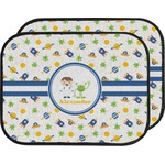 Boy's Space Themed Car Floor Mats (Back Seat) (Personalized)