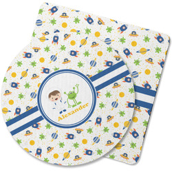 Boy's Space Themed Rubber Backed Coaster (Personalized)