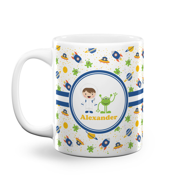 Custom Boy's Space Themed Coffee Mug (Personalized)