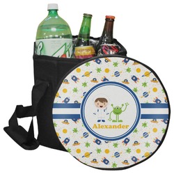 Boy's Space Themed Collapsible Cooler & Seat (Personalized)