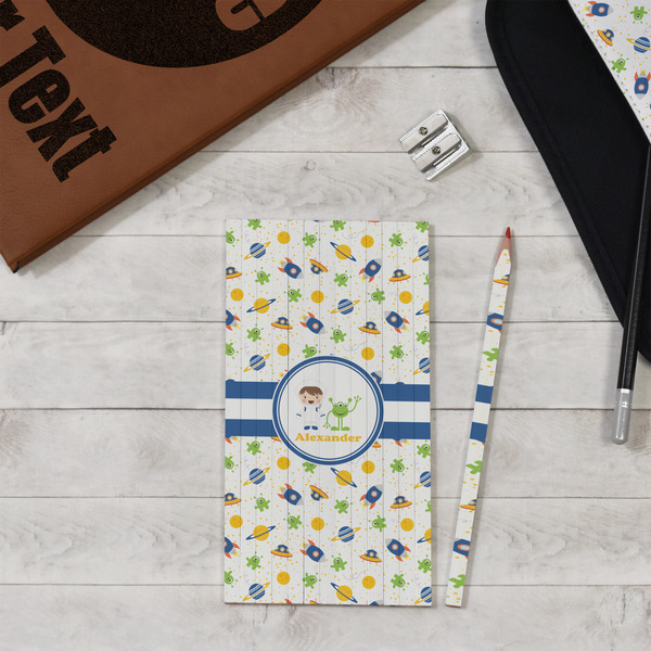 Boy's Space Themed Colored Pencils - In Context