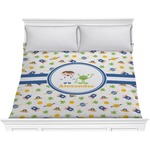 Boy's Space Themed Comforter - King (Personalized)