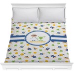 Boy's Space Themed Comforter - Full / Queen (Personalized)
