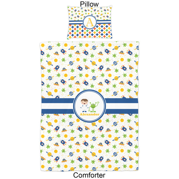 Boy's Space Themed Comforter Set - Twin - Approval