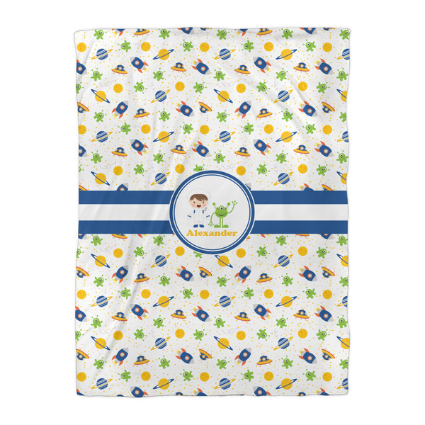 Boy's Space Themed Comforter - Twin XL - Front