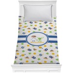 Boy's Space Themed Comforter - Twin (Personalized)
