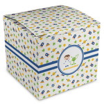Boy's Space Themed Cube Favor Gift Boxes (Personalized)