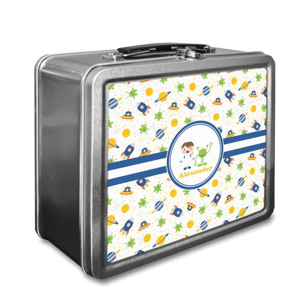 Custom Boy's Space Themed Lunch Box (Personalized)