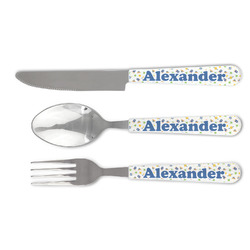 Boy's Space Themed Cutlery Set (Personalized)