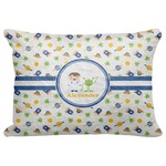 Boy's Space Themed Decorative Baby Pillowcase - 16"x12" (Personalized)
