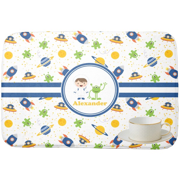 Boy's Space Themed Dish Drying Mat