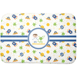 Boy's Space Themed Dish Drying Mat (Personalized)