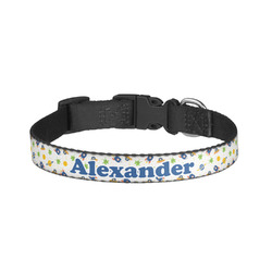 Boy's Space Themed Dog Collar - Small (Personalized)
