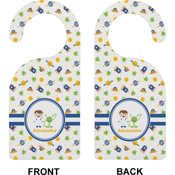 Boy's Space Themed Door Hanger (Approval)