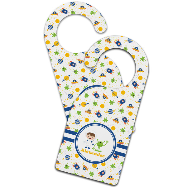 Boy's Space Themed Door Hanger - MAIN