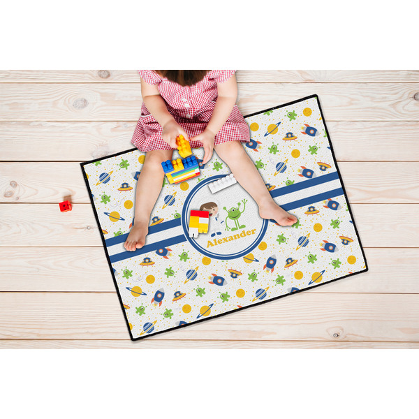 Boy's Space Themed Door Mats - LIFESTYLE kid