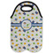 Boy's Space Themed Double Wine Tote - Flat (new)
