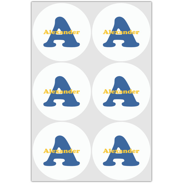 Boy's Space Themed Drink Topper - Large - Set of 6