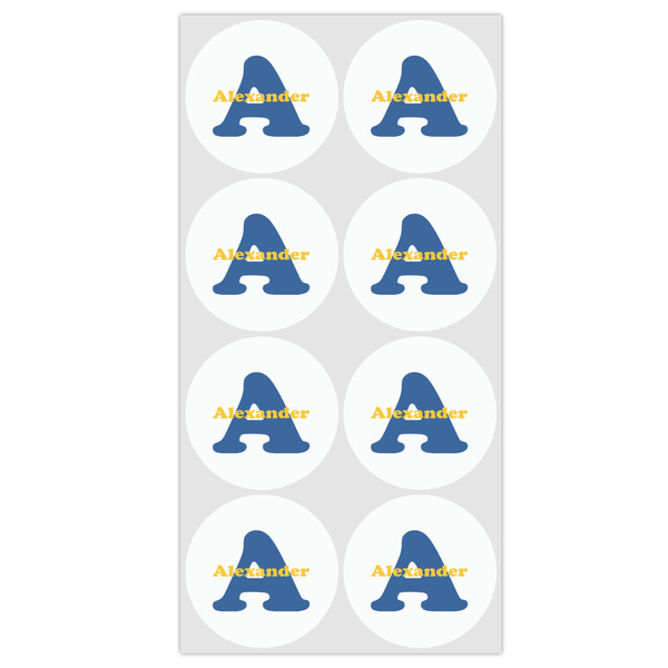 Boy's Space Themed Drink Topper - Medium - Set of 12